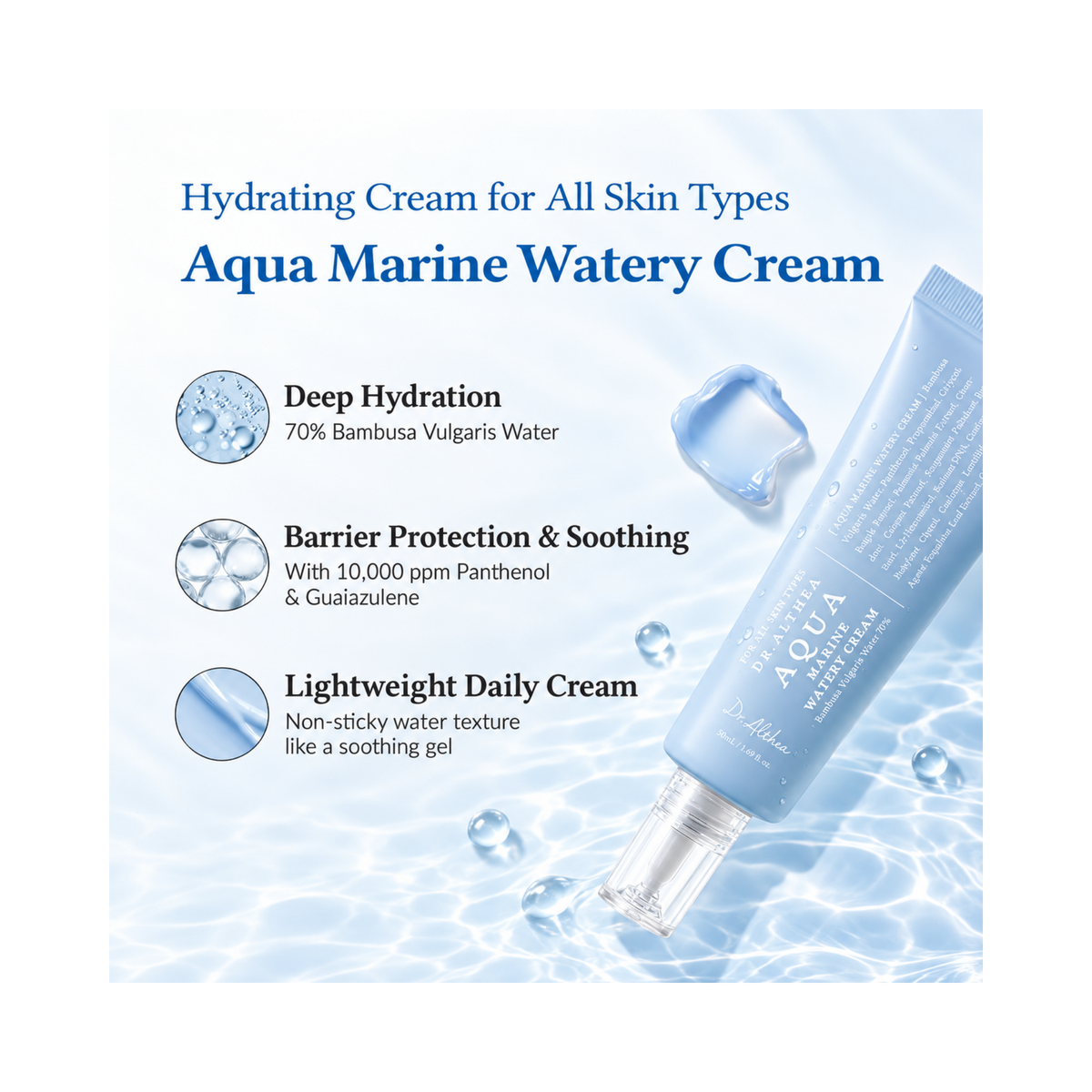 Dr. Althea – Aqua Marine Watery Cream