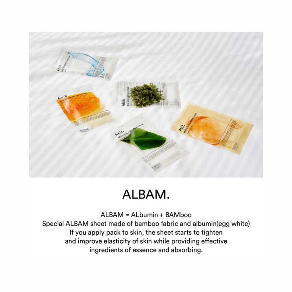 Abib – Mild Acidic PH Sheet Mask Honey Fit