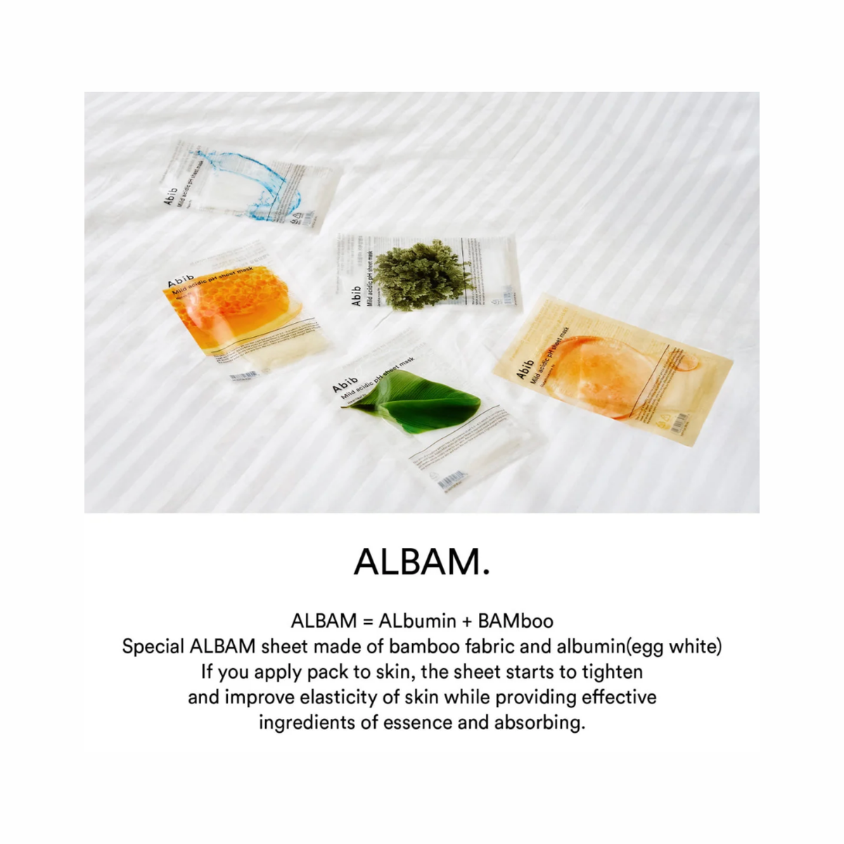 Abib – Mild Acidic PH Sheet Mask Honey Fit