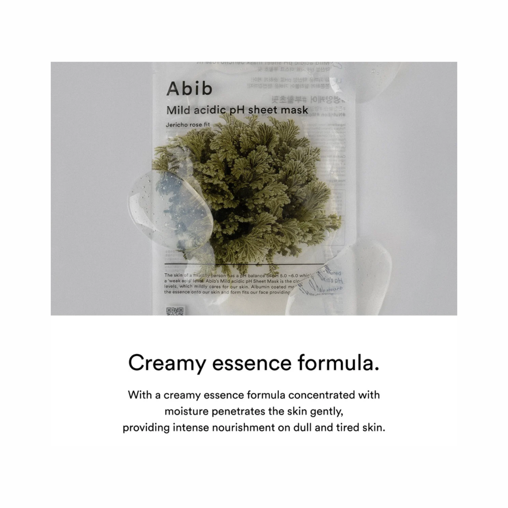 Abib – Mild Acidic pH Sheet Mask Jericho Rose Fit