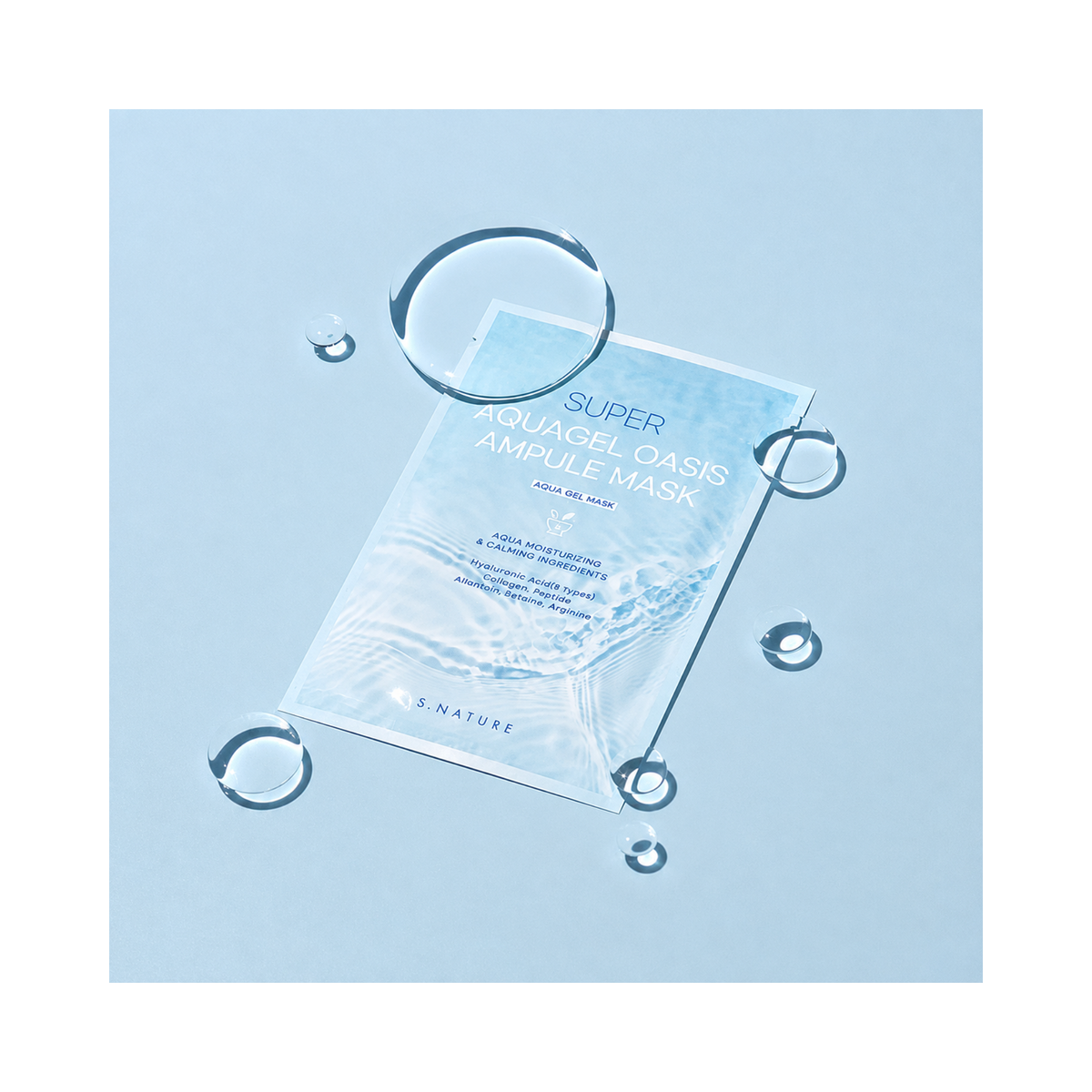 S.Nature - Super Aquagel Oasis Ampoule Mask