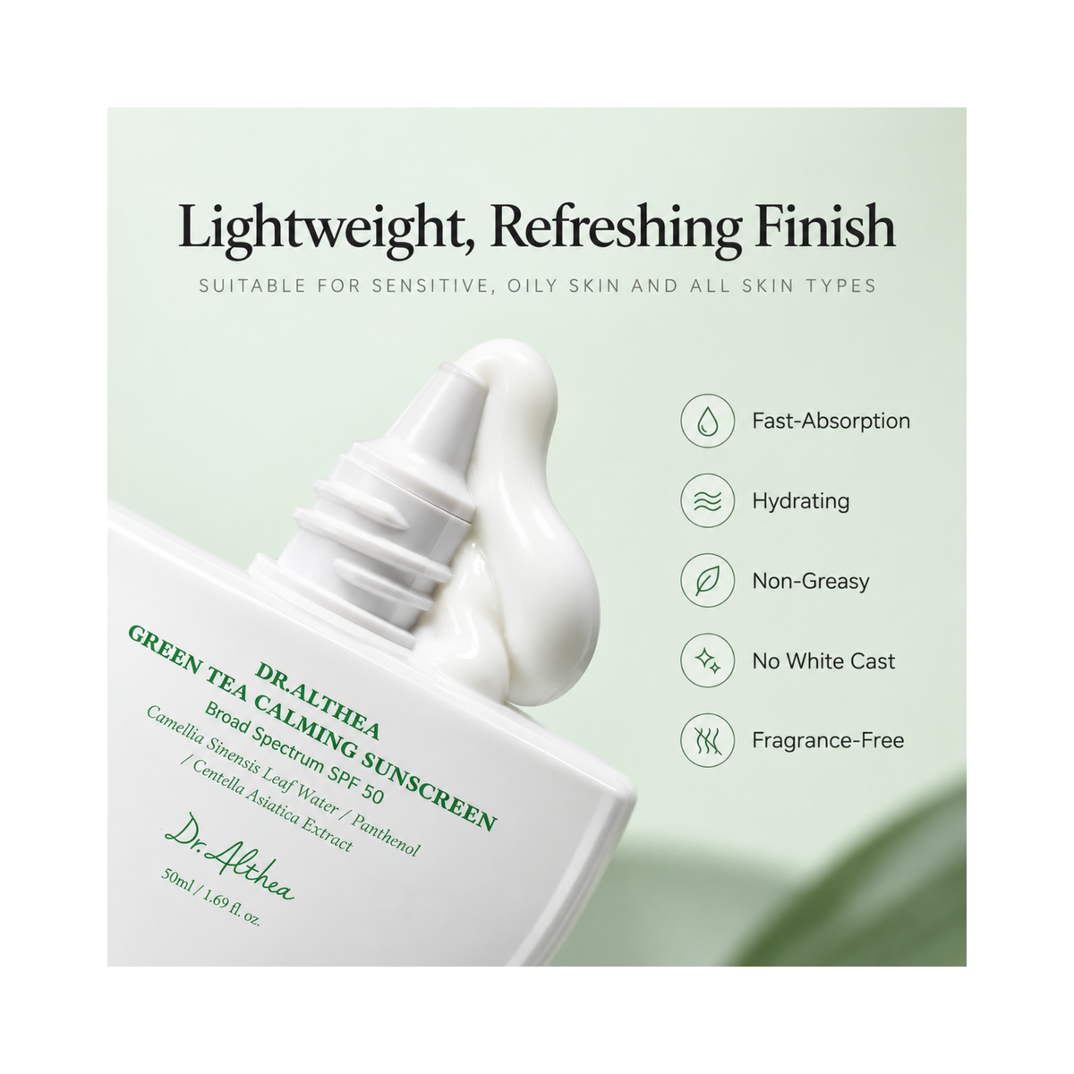 Dr. Althea – Green Tea Calming Sunscreen
