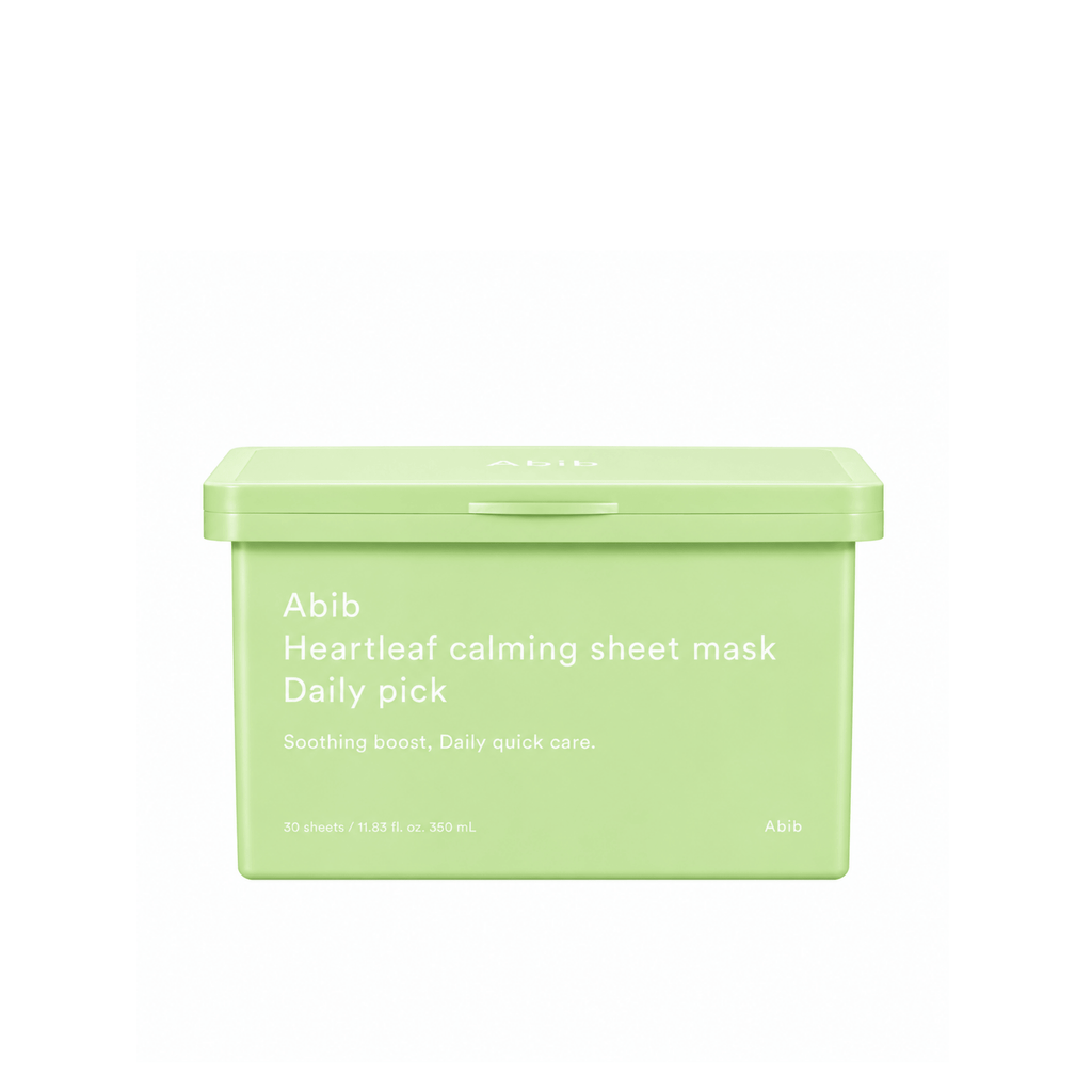 Abib - Heartleaf Calming Sheet Mask Daily Pick