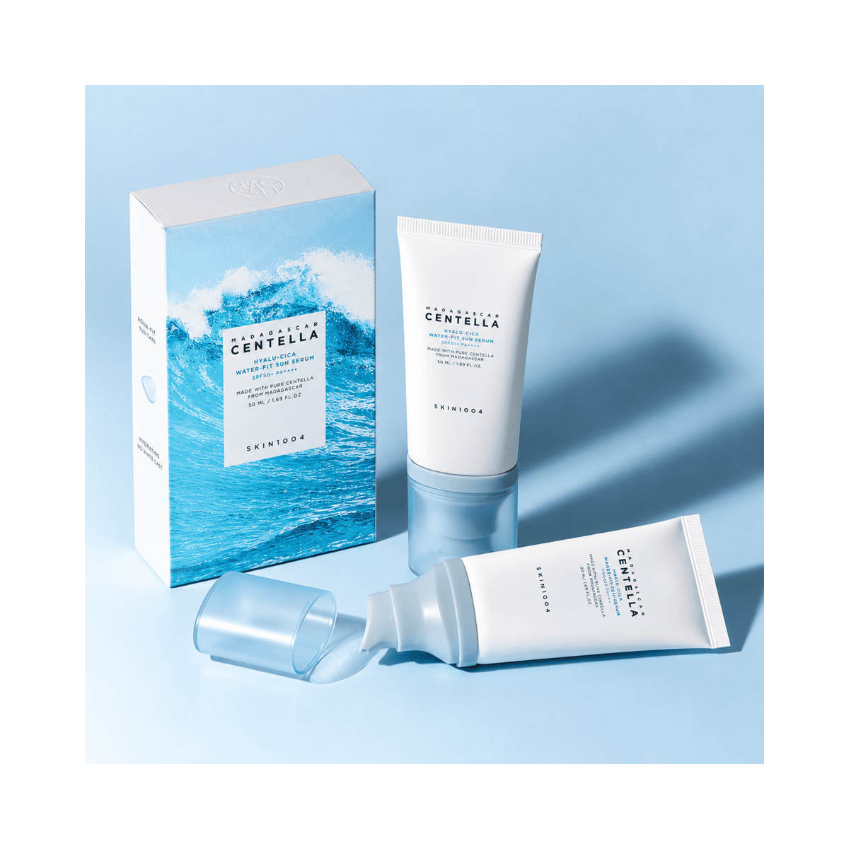 Skin1004 - Twin Pack: Madagascar Centella Hyalu-Cica Water-Fit Sun Serum