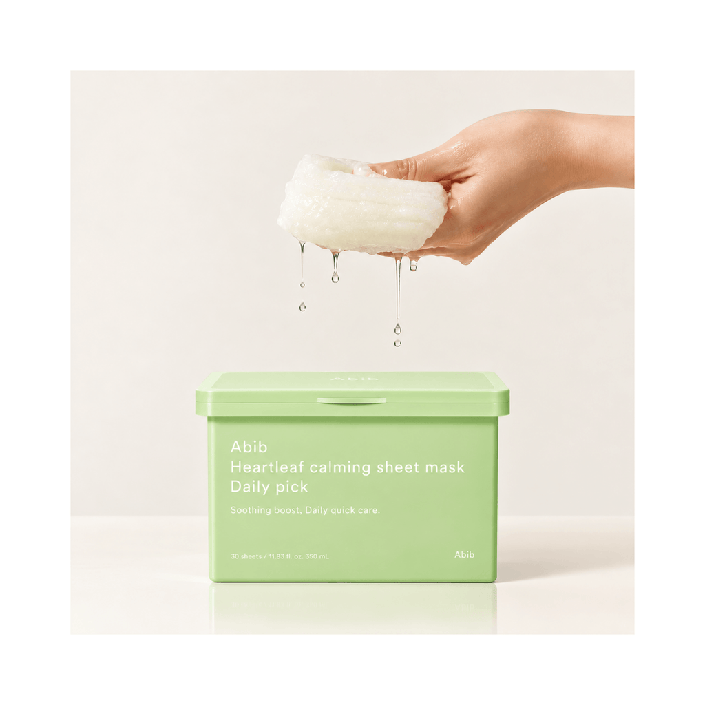 Abib - Heartleaf Calming Sheet Mask Daily Pick