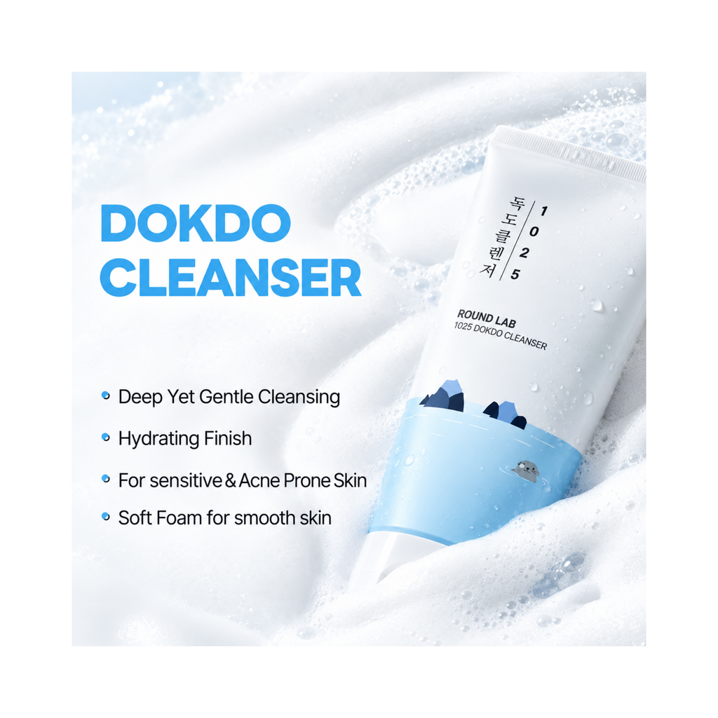 Round Lab – 1025 Dokdo Cleanser