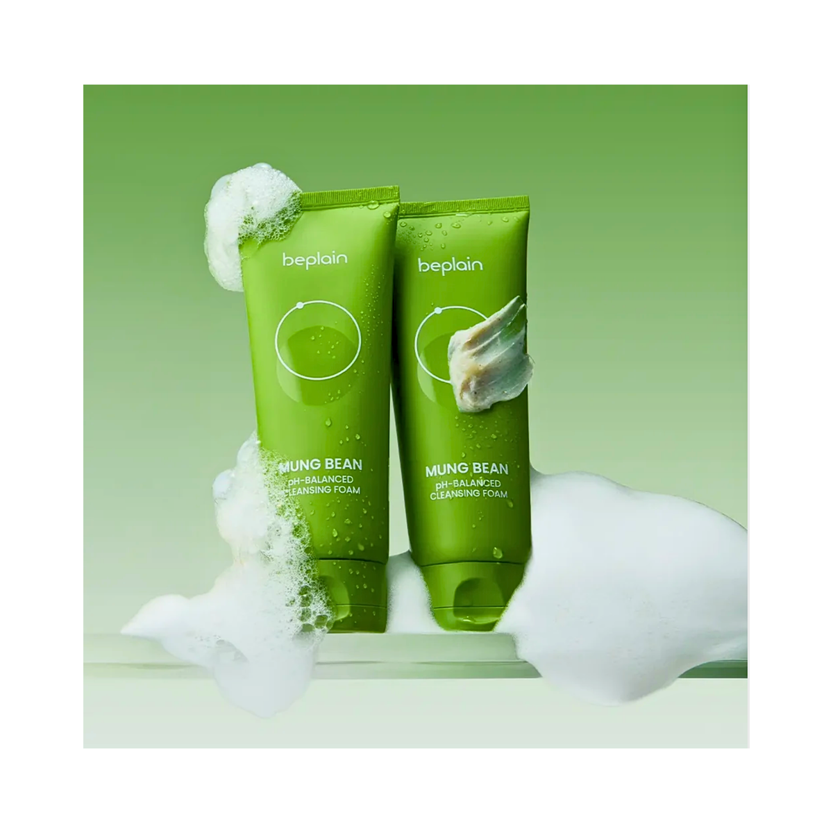 Beplain – Mung Bean pH-Balanced Cleansing Foam