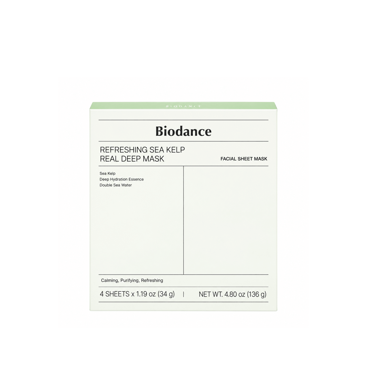 Biodance – Refreshing Sea Kelp Real Deep Mask