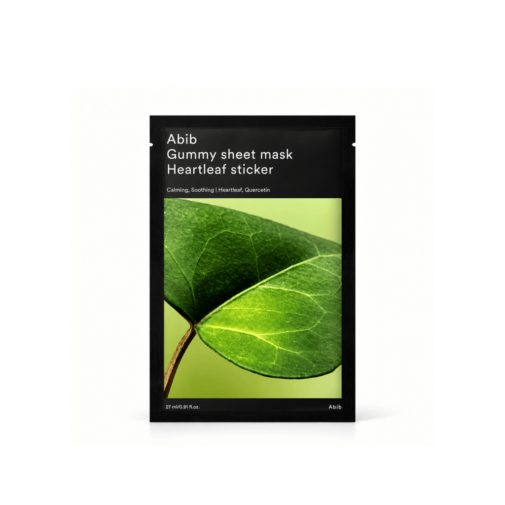 Abib – Gummy Sheet Mask Heartleaf Sticker