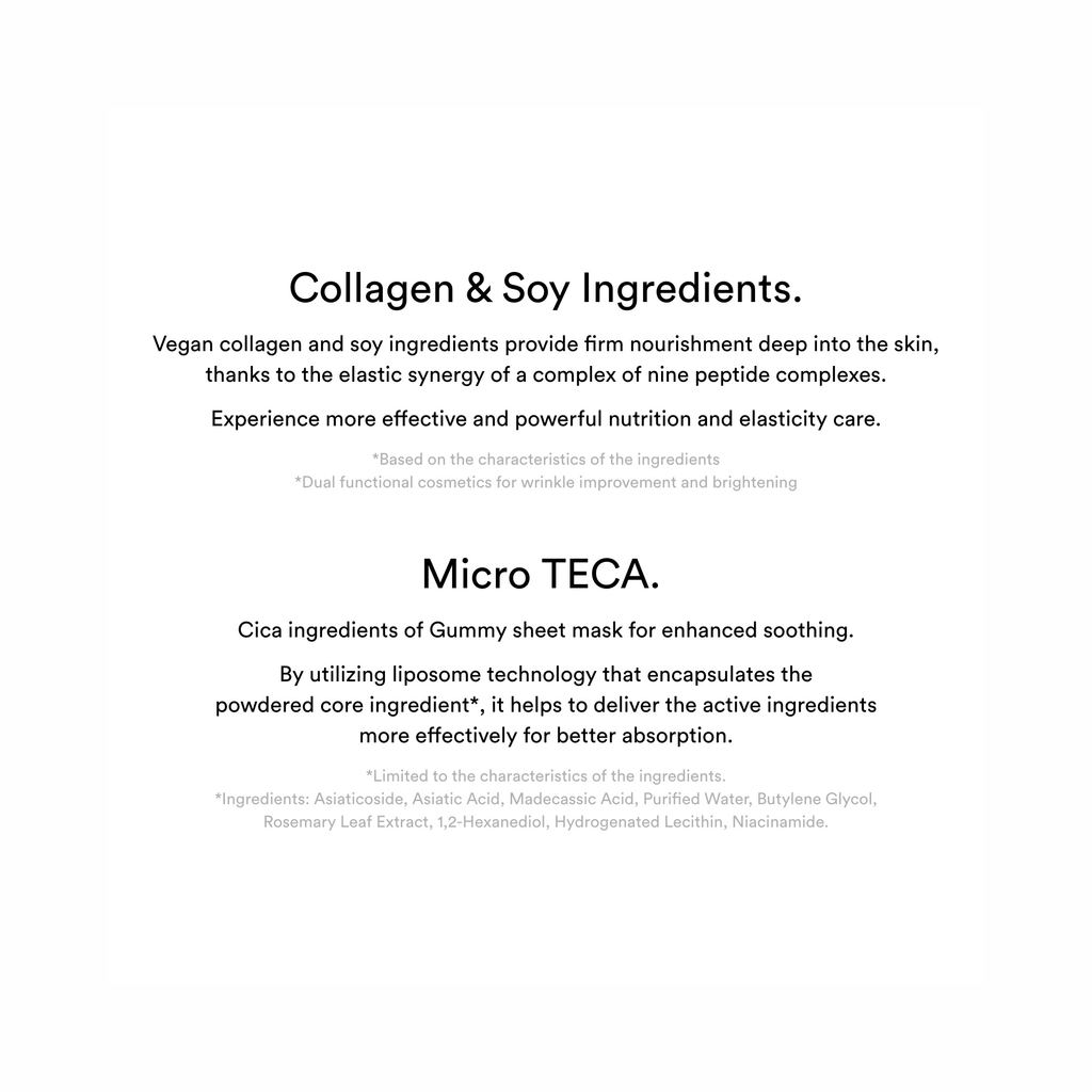 Abib – Gum Sheet Mask Collagen Milk Sticker
