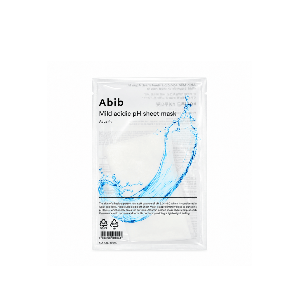 Abib – Mild Acidic Ph Sheet Mask Aqua Fit