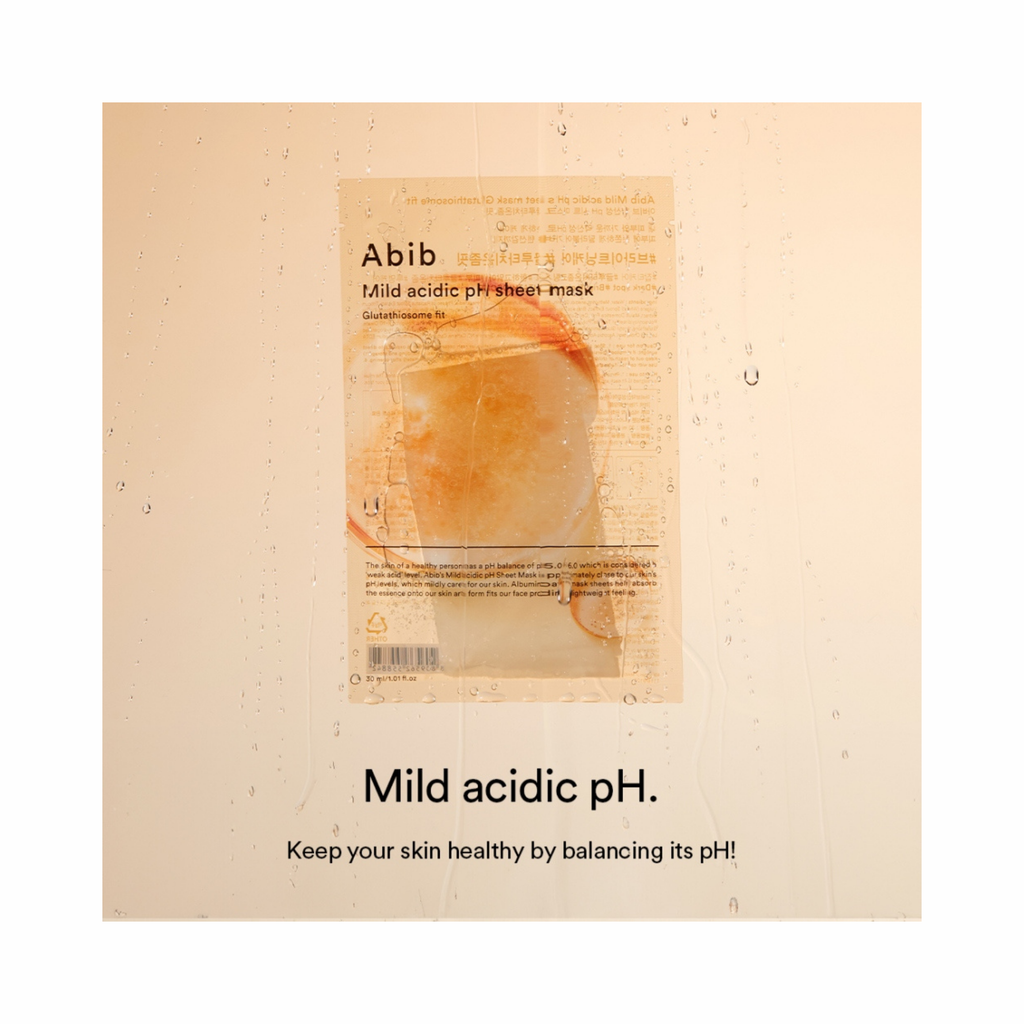 Abib – Mild Acidic pH Sheet Mask Glutathiosome Fit