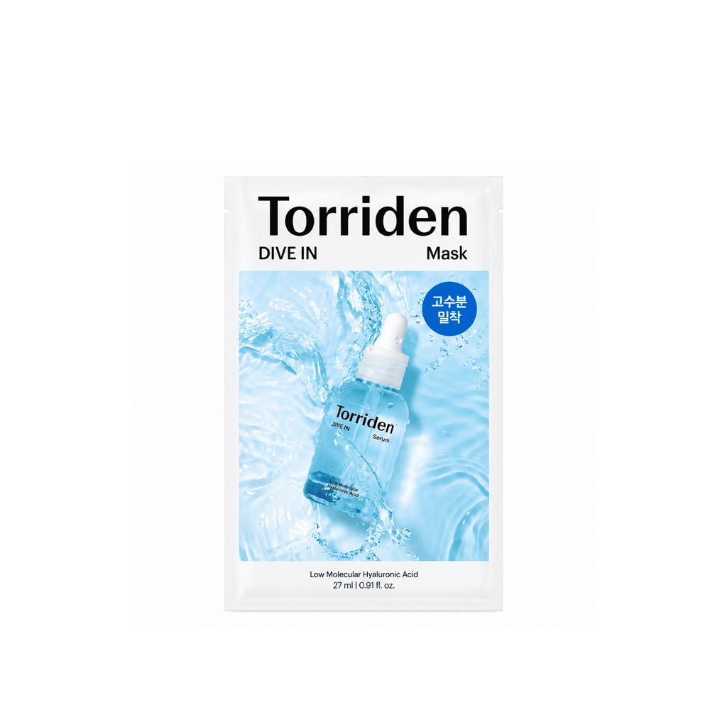 Torriden - Dive-in Low Molecular Weight Hyaluronic Acid Mask, 10 sheets