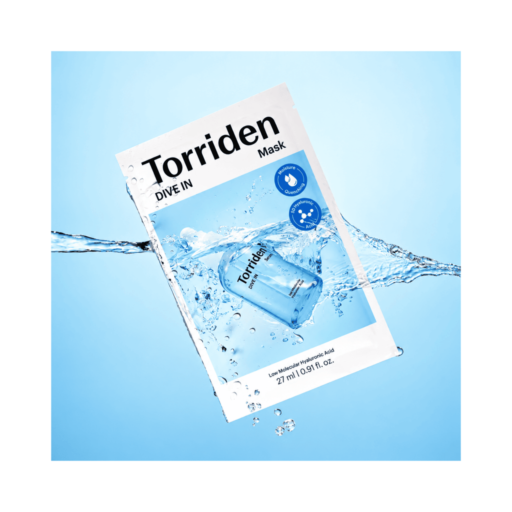 Torriden - Dive-in Low Molecular Weight Hyaluronic Acid Mask, 10 sheets