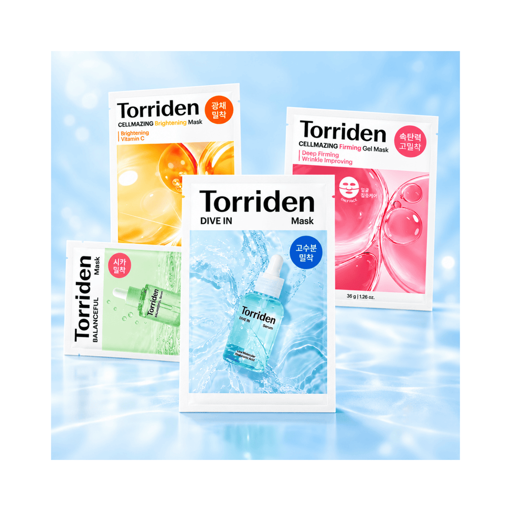 Torriden - Dive-in Low Molecular Weight Hyaluronic Acid Mask, 10 sheets