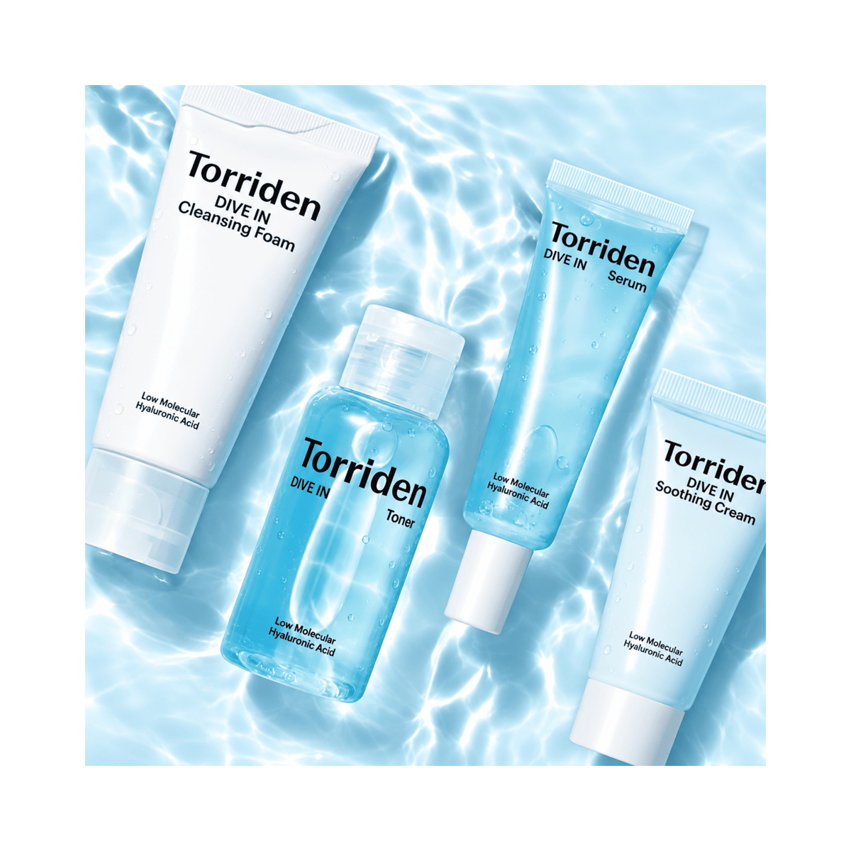 Torriden - Dive-in Trial Kit, 4 types