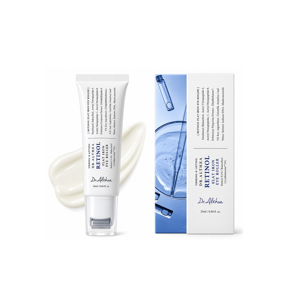 Dr. Althea –  Retinol Flat Iron Eye Roller