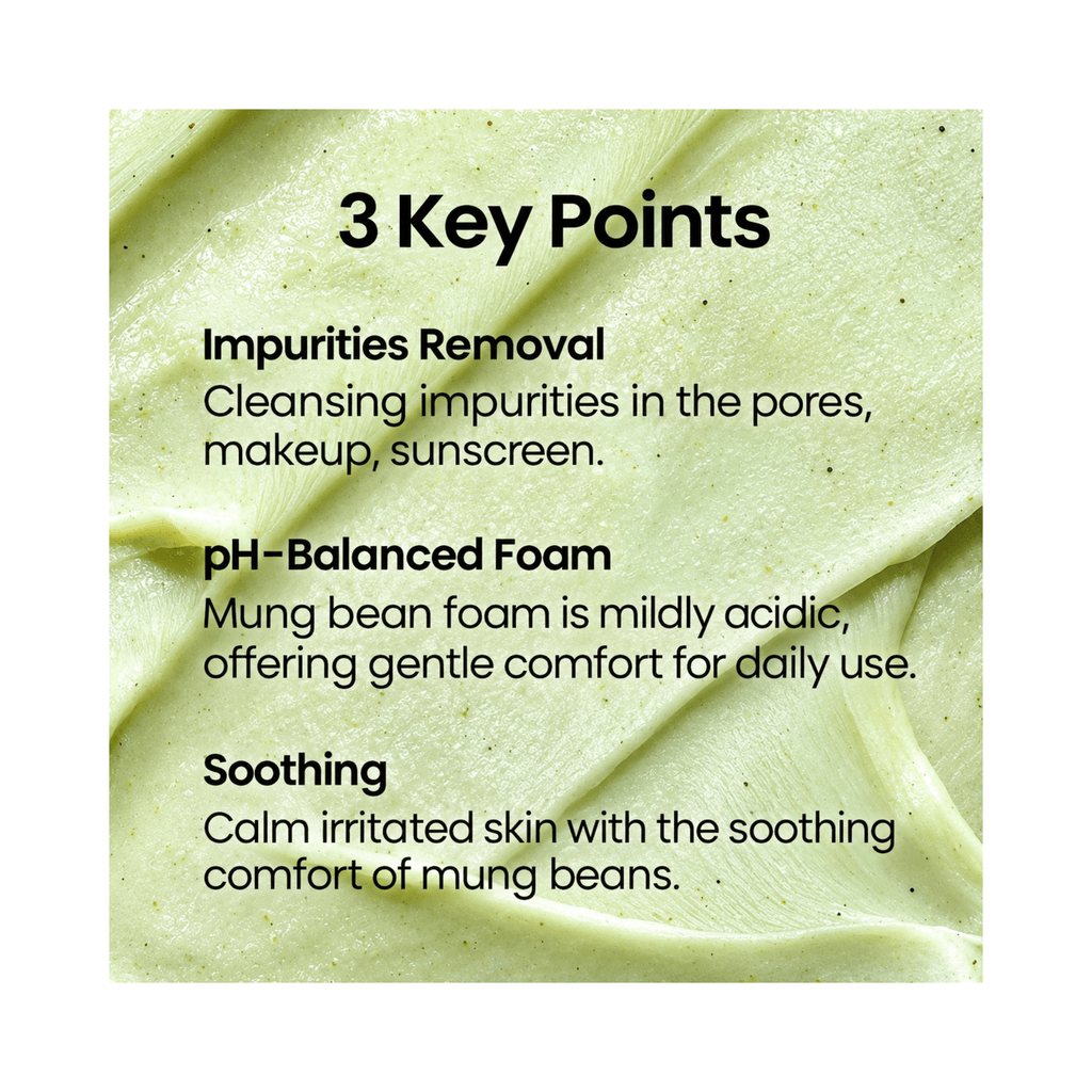 Beplain – Mung Bean pH-Balanced Cleansing Foam