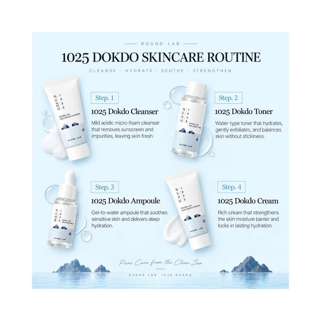 Round Lab – 1025 Dokdo Ampoule