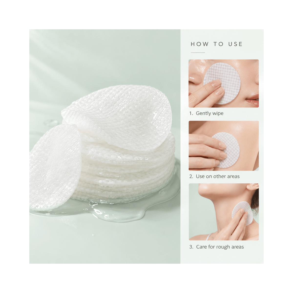 Celimax – Jiwoogae Heartleaf BHA Peeling Pad, 60pcs