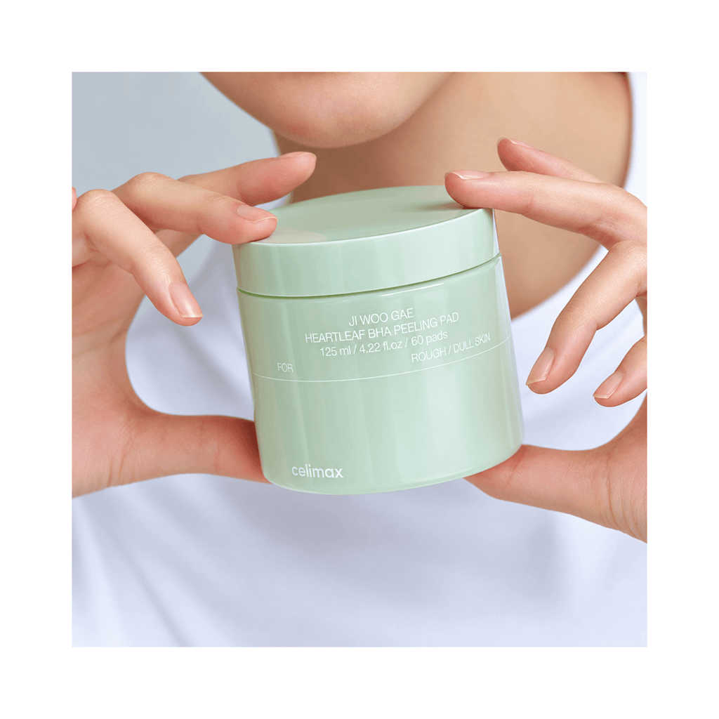 Celimax – Jiwoogae Heartleaf BHA Peeling Pad, 60pcs