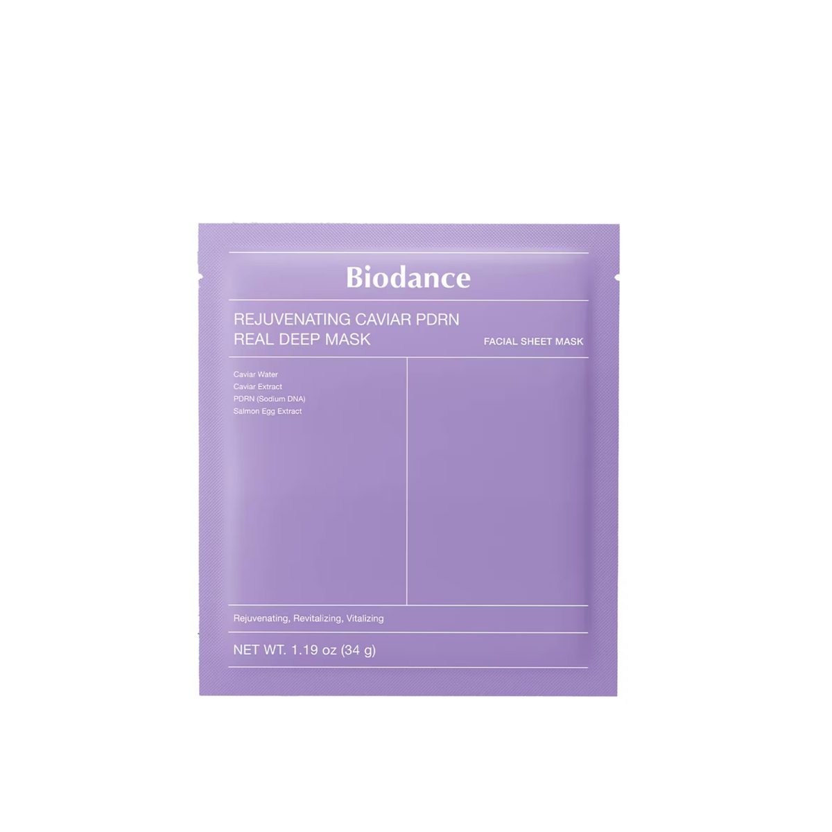 Biodance - Rejuvenating Caviar PDRN Real Deep Mask